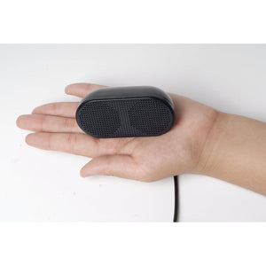 USB Mini Speaker Computer Speaker Powered Stereo Multimedia Speaker for Notebook Laptop PC(Black)