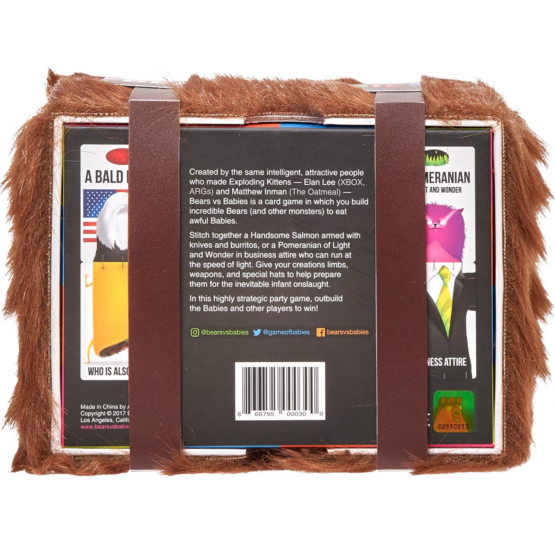Buy now Exploding Kittens Bears vs. Babies 2-5 Players - Ages 10+ - 20 Minutes to Play - Monster Building Card Game - Party Game, Family Game Night, Kid and Adult Card Game at indiglob india