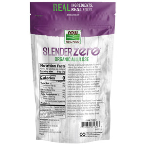 Buy now NOW Real Food, Slender Zero, Organic Allulose, Zero Calories, Sugar Substitute for Baking and Beverages, No Added Ingredients, Plant Based, 12 oz (340 g) at indiglob india