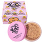 Kimchi Chic Beauty Puff Puff Pass Set and Bake Setting Powder for Makeup, Extra Fluffy Loose Face Powder Poof, Soft Natural Face Makeup for Uneven Skin Tone, 03 Translucent