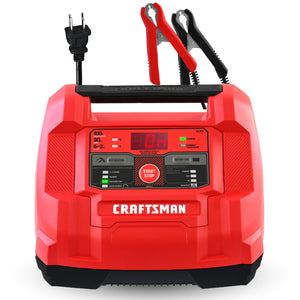 Buy now CRAFTSMAN 6A Car Battery Charger and 100A Engine Starter, 6-in-1 Solution, Battery Maintainer, 30A Boost, for 6V/12V Power Sport, Automotive, and Marine Batteries, CMXCESM253 at indiglob india