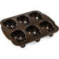 Nordic Ware Halloween Bakeware, Haunted Skull Cakelet Pan, Bronze
