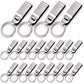 Stainless Steel Keyring Security Belt Clip Key Chain,used in sports Pants, Pockets,Durable Multi-ring Key Holder