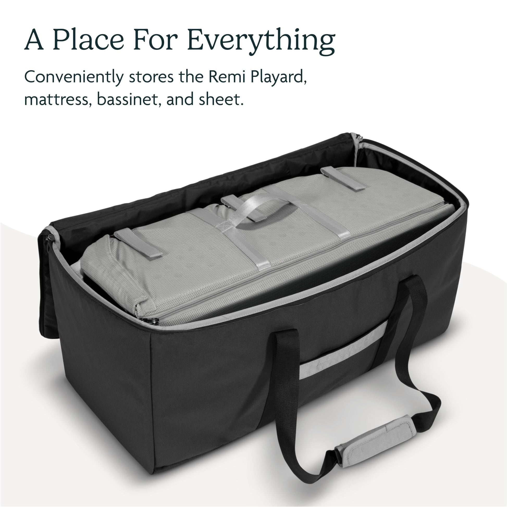 Buy now UPPAbaby Travel Bag for Remi Playard - Fits Playard, Mattress, Bassinet and Sheet - Easy-Carry Handles + Durable Design with TravelSafe Protection at indiglob india