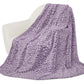 Buy now Fleece Cheetah Print Blanket Black Gray Small Kids Throw Blanket Lightweight Cozy Leopard Print Blanket Birthday Gifts for Teens Girls Boys Throw Size 50" x 60" (130 x 150 cm) Leopard Purple at indiglob india