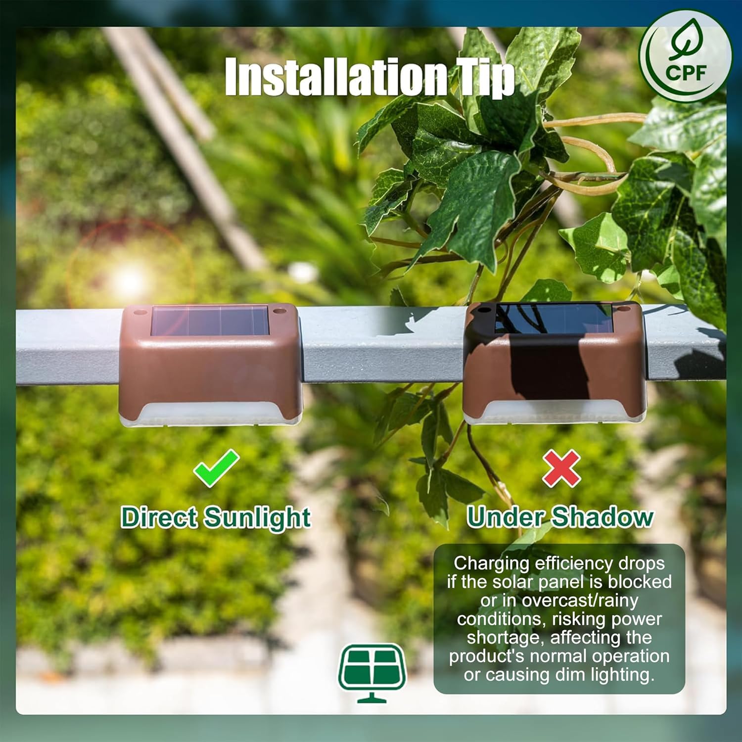 Buy now SOLPEX Solar Deck Lights Outdoor 16 Pack, Solar Step Lights Waterproof Led Solar lights for Outdoor Stairs, Step , Fence, Yard, Patio, and Pathway(Warm White) at indiglob india