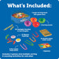 Buy now Learning Resources Noodle Knockout! Fine Motor Game Math Busy Board Sensory Bin STEM Toys, Ages 4+ at indiglob india