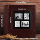 Ywlake Photo Album 4x6 500 Pockets Photos, Extra Large Capacity Family Wedding Picture Albums Holds 500 Horizontal and Vertical Photos Brown