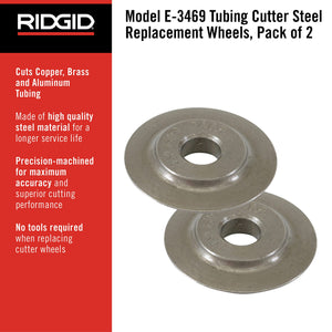 Buy now RIDGID 41317 Model E-3469 Tubing Cutter Replacement Wheel, Pipe Cutter Wheel at indiglob india