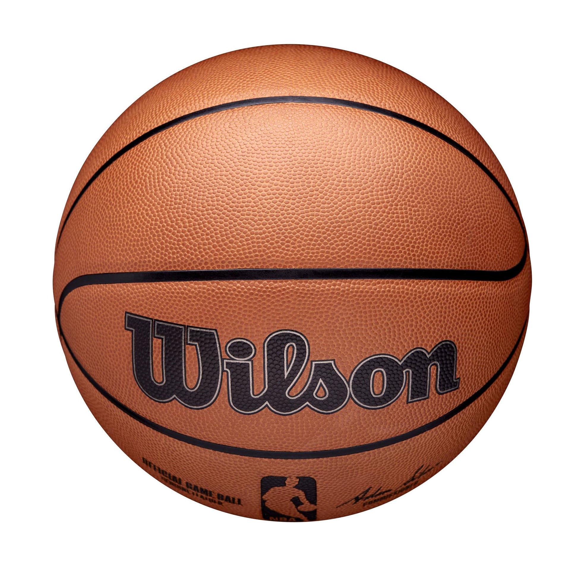 Buy now Wilson NBA Official Game Basketball - Brown, Size 7-29.5" at indiglob india