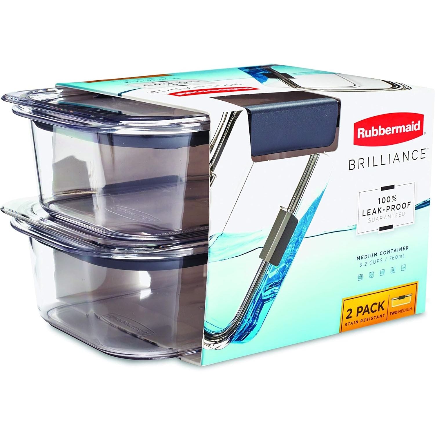 Buy now Rubbermaid Brilliance Food Storage Container at indiglob india