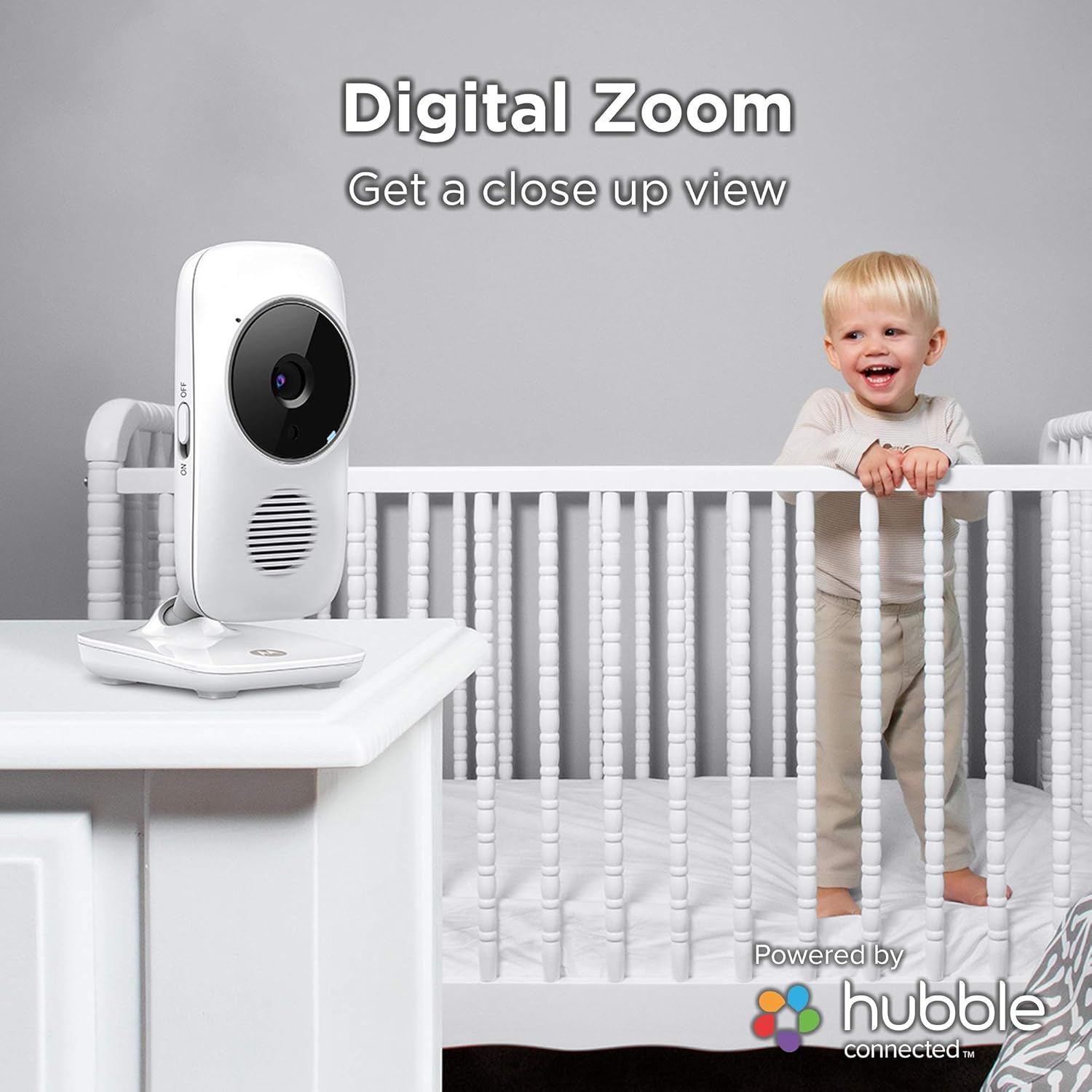 Buy now Motorola indoor Baby Smart Video Baby Monitor with Wi-Fi & 3.5" Color LCD Parent Unit, Night Vision, Two-Way Audio, Room Temperature Display & 5 Lullabies, MBP668CONNECT, 720p at indiglob india