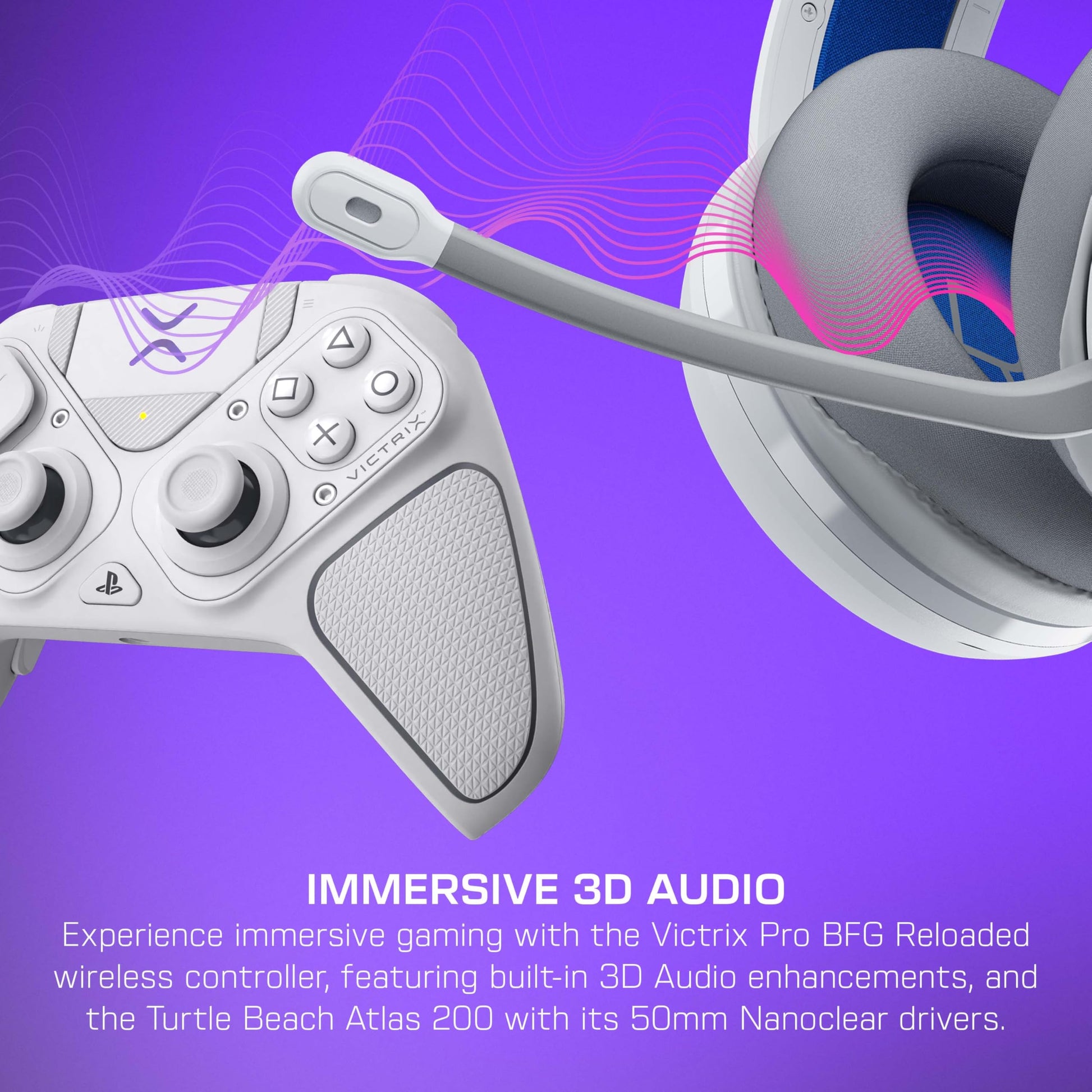 Buy now Turtle Beach Atlas 200 Wired Gaming Headset Officially Licensed for PlayStation, PS5, PS4-50mm Nanoclear Drivers, Flip-to-Mute Mic, Memory Foam Cushions, Floating Headband - Black at indiglob india