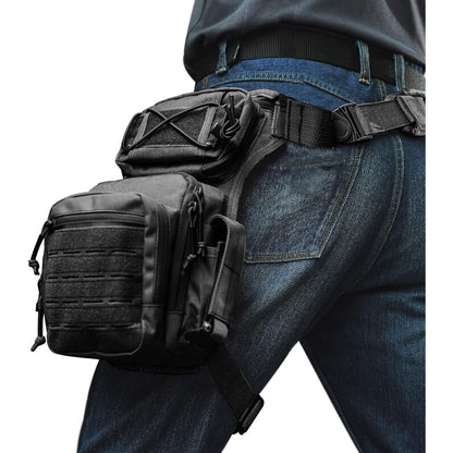 Drop Leg Bag for Men Women Military Tactical Thigh Pack Pouch Multifunctional Tactical Package Outdoor Hiking Thigh Bag