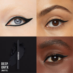 Buy now Maybelline TattooStudio Long-Lasting Sharpenable Eyeliner Pencil, Glide on Smooth Gel Pigments with 36 Hour Wear, Waterproof, Deep Onyx, 1 Count at indiglob india