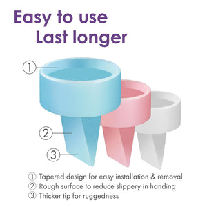 Maymom Duckbill Valves Compatible with Spectra S1 Spectra S2 Spectra 9 Plus Synergy Gold Not Original Spectra Replacement Pump Parts (Pink, 6ct)