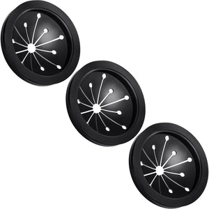 3 Pcs Garbage Disposal Splash Guards Sink Baffle Disposal Replacement Multi-function Drain Plugs food Waste Disposer Accessories for Whirlaway, Waste King and GE Models (3.1inch) - My Store