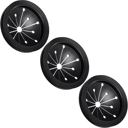 3 Pcs Garbage Disposal Splash Guards Sink Baffle Disposal Replacement Multi-function Drain Plugs food Waste Disposer Accessories for Whirlaway, Waste King and GE Models (3.1inch) - My Store