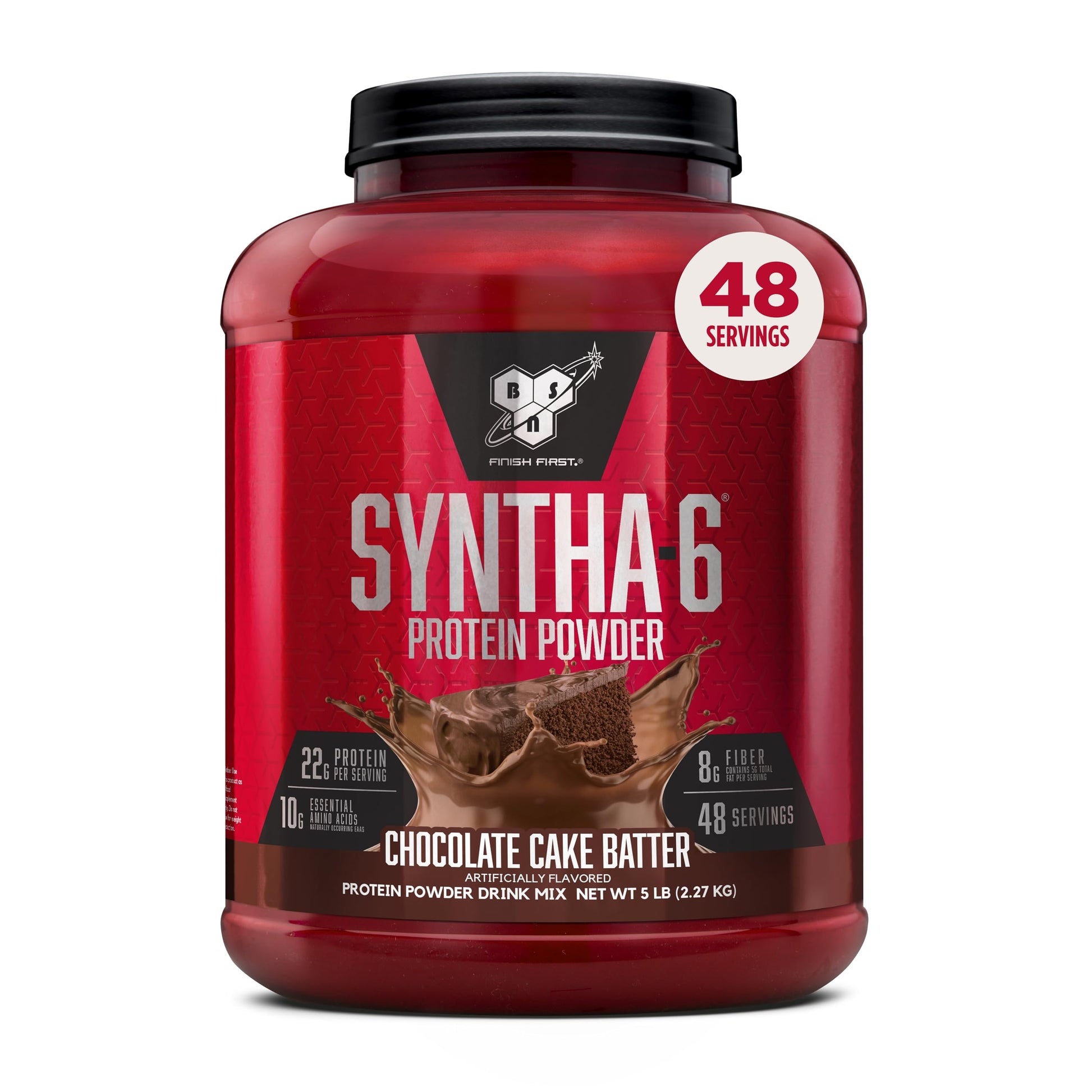 Buy now BSN SYNTHA-6 Whey Protein Powder with Micellar Casein, Chocolate Milk Protein Isolate Powder, Chocolate Milkshake, 97 Servings (Package May Vary) at indiglob india