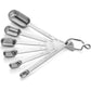New Star Foodservice 42924 Stainless Steel Measuring Spoons Set, Mini