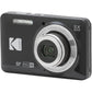 KODAK PIXPRO FZ55-RD 16MP Digital Camera 5X Optical Zoom 28mm Wide Angle 1080P Full HD Video 2.7" LCD Vlogging Camera (Red) Packaging May Vary