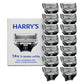 Buy now Harry's Original Razor Blades for Men - 10 Count - Premium Razor Blade Refill Cartridges - German Engineered 14 Count (Pack of 1) 14 Count at indiglob india