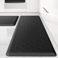 Kitchen Mat [2 PCS] Cushioned Anti-Fatigue Floor Mat, Waterproof Non-Skid Ergonomic Comfort Foam Rugs, Standing Mat for Kitchen, Floor,Office, Sink, Laundry(Chocolate)