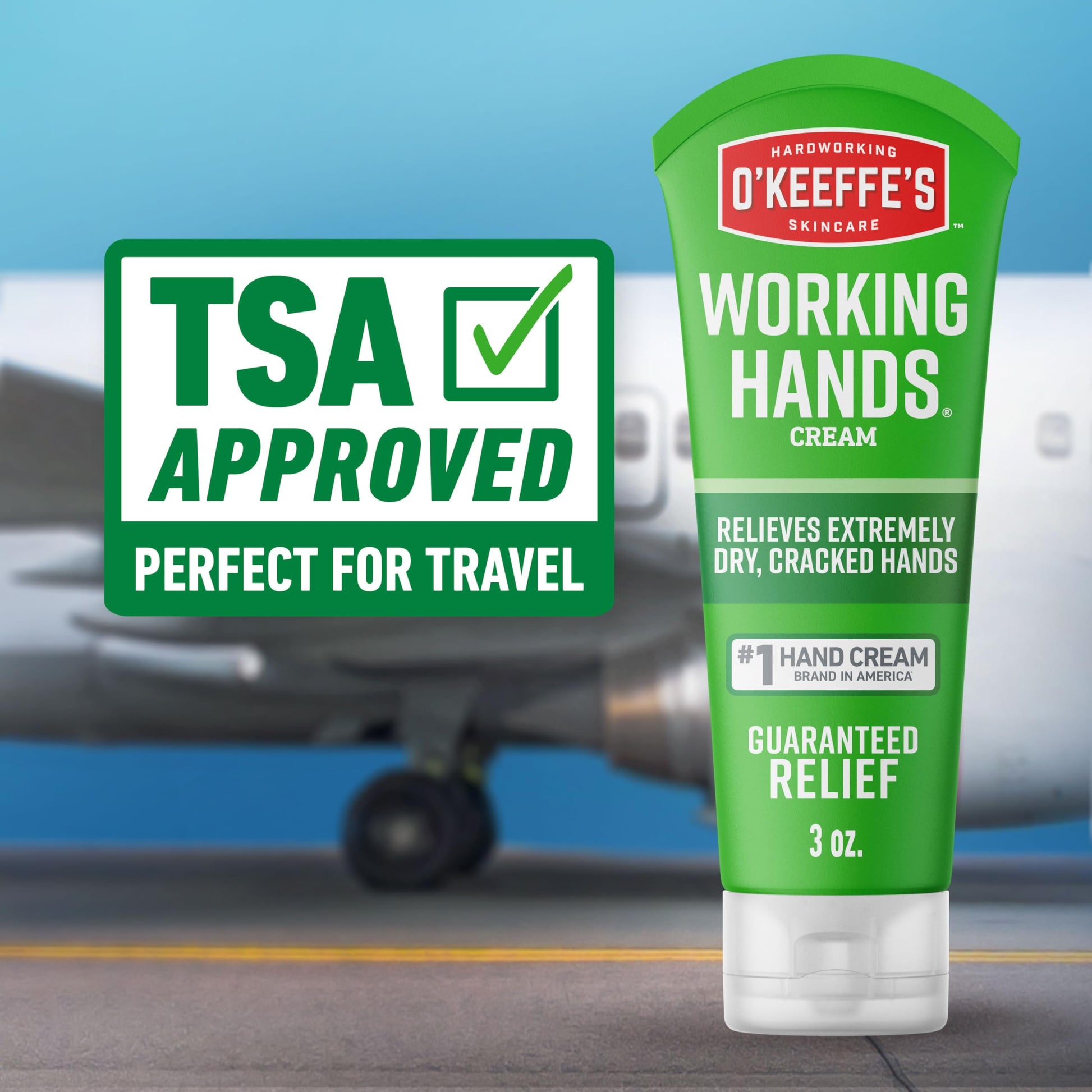 Buy now O'Keeffe's Working Hands Hand Cream for Extreme Dryness - 3 oz Tube (2 Pack) - Repairing Skincare for Cracked, Dry Hands at indiglob india