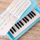 Buy now Melissa & Doug Learn-to-Play Piano with 25 Keys and Color-Coded Songbook - Blue at indiglob india