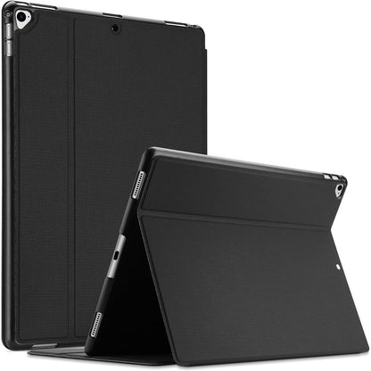 ProCase Cover for iPad Pro 12.9 2017/2015 (Old Model, 2nd & 1st Gen), Slim Stand Protective Folio Case Smart Cover for iPad Pro 12.9 Inch 2nd Gen 2017 / iPad Pro 12.9 Inch 1st Gen 2015 -Black