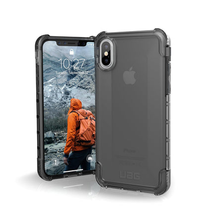 URBAN ARMOR GEAR UAG iPhone Xs/X [5.8-inch Screen] Case Plasma [Ash] Rugged Shockproof Military Drop Tested Protective Cover