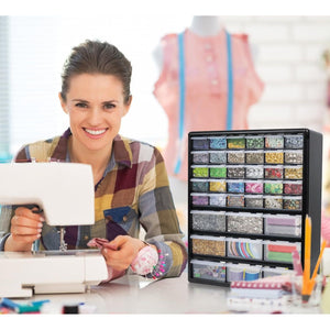 Greenpro Screw Organizer and Hardware Organizer, Wall Mount Hardware and Craft Storage, Cabinet Drawer Organizer