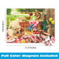 Buy now Buffalo Games - Picnic Raiders - 300 Piece Puzzle for Adults, Oversized Large Jigsaw with Easy to Grasp Pieces - Steve Read - Adorable Animals Collection at indiglob india