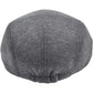 Men Cotton Newsboy Cap Soft Fit Cabbie Hat
