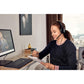 Sennheiser PC 3.2 Chat - Lightweight Stereo Headset With Adjustable Noise-Cancelling Microphone - for Internet Telephony and E-Learners - PC Connectivity- Great for Gaming, Work, & Study,Black