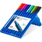 STAEDTLER 437 XBSB10 Triplus Ballpoint Pen - Multi-Colour (Pack of 10)