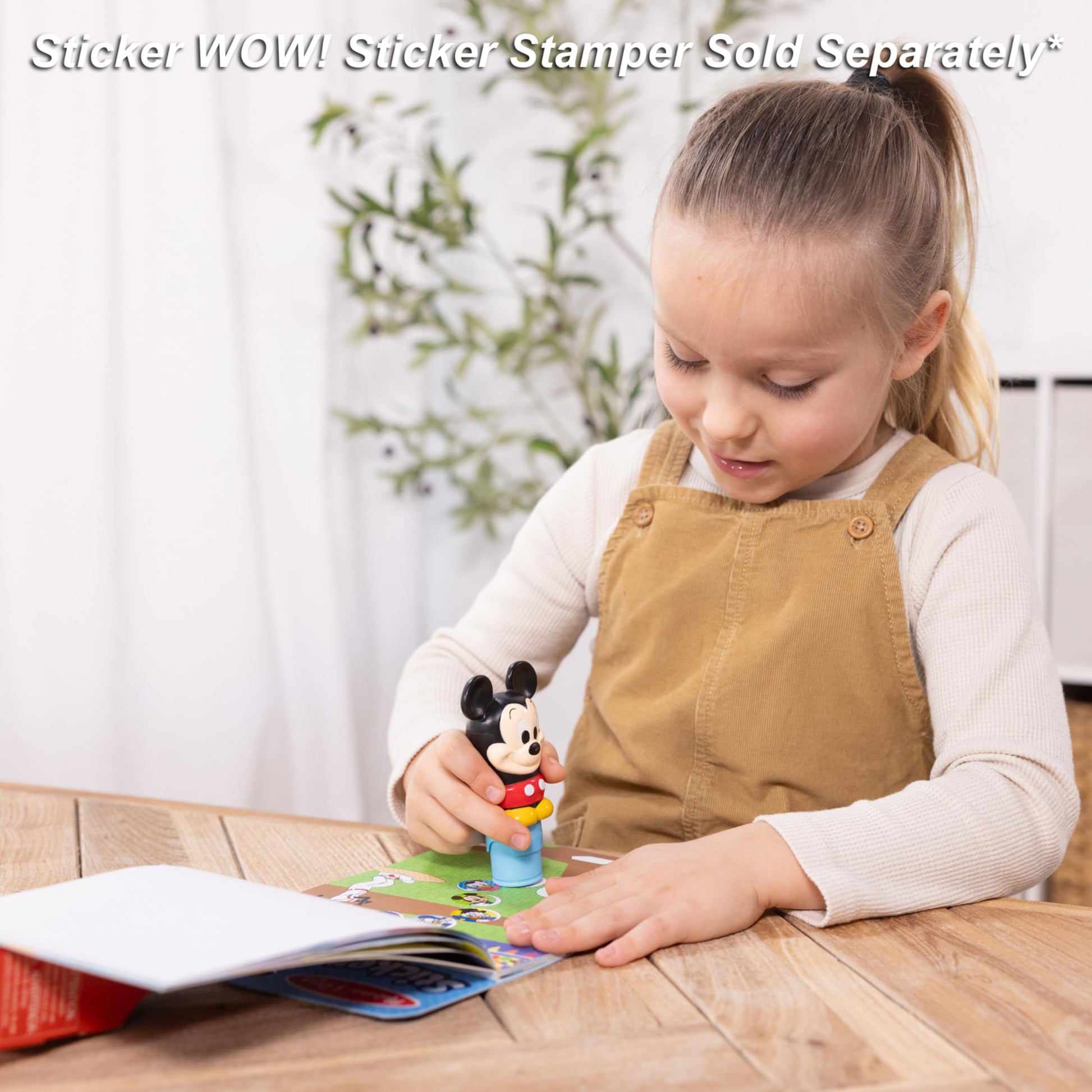 Buy now Melissa & Doug Sticker Wow!ƒ?› Disney Mickey Mouse Bundle: 24-Page Activity Pad, Stamper, 500 Stickers, Mini Pad, Arts and Crafts Fidget Toy Collectible Character at indiglob india