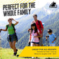 Buy now TrailBuddy Trekking Poles – Lightweight 7075 Aluminum Hiking Poles for Women, Men & Seniors – Collapsible or Foldable Walking Sticks for Travel, Trails & Balance at indiglob india