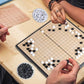 AMEROUS 11 Inches Magnetic Go Game Set (19 x 19), Travel Foldable Board Game Set with Magnetic Plastic Stones & Go Game Rules for Beginner, Kids, Adults （Weiqi） - My Store