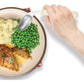 Rehabilitation Advantage Right Handed Grip Easy Offset Spoon