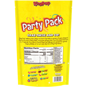 Buy now Ring Pop Candy, Valentine's Lollipops, 20 Ct Party Favors in Assorted Fruity Flavors - Full Size, Fun Hard Candy For Birthday Parties, Valentine's Gifts, Goodie Bags, Party Favors at indiglob india