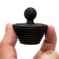Buy now StopShroom Tub 2 Pack Universal Stopper for Bathtub and Bathroom Sink Drains, Black Plug 2pk, 2 Count at indiglob india