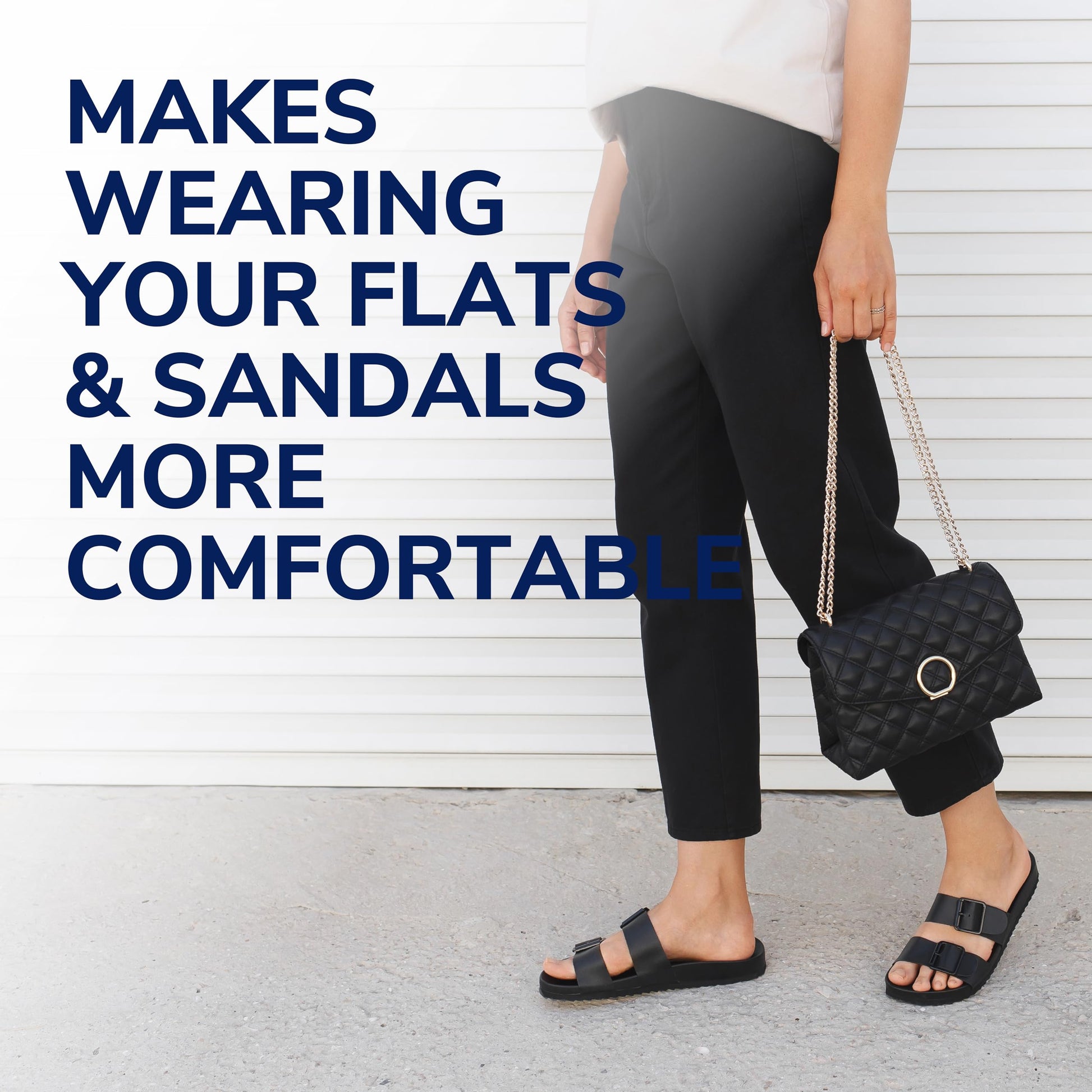 Buy now Dr. Scholl's Love Your Flats & Sandals 3/4 Length Insoles, All-Day Comfort, Relieve & Prevent Shoe Discomfort, Absorbs Shock, Arch Support at indiglob india