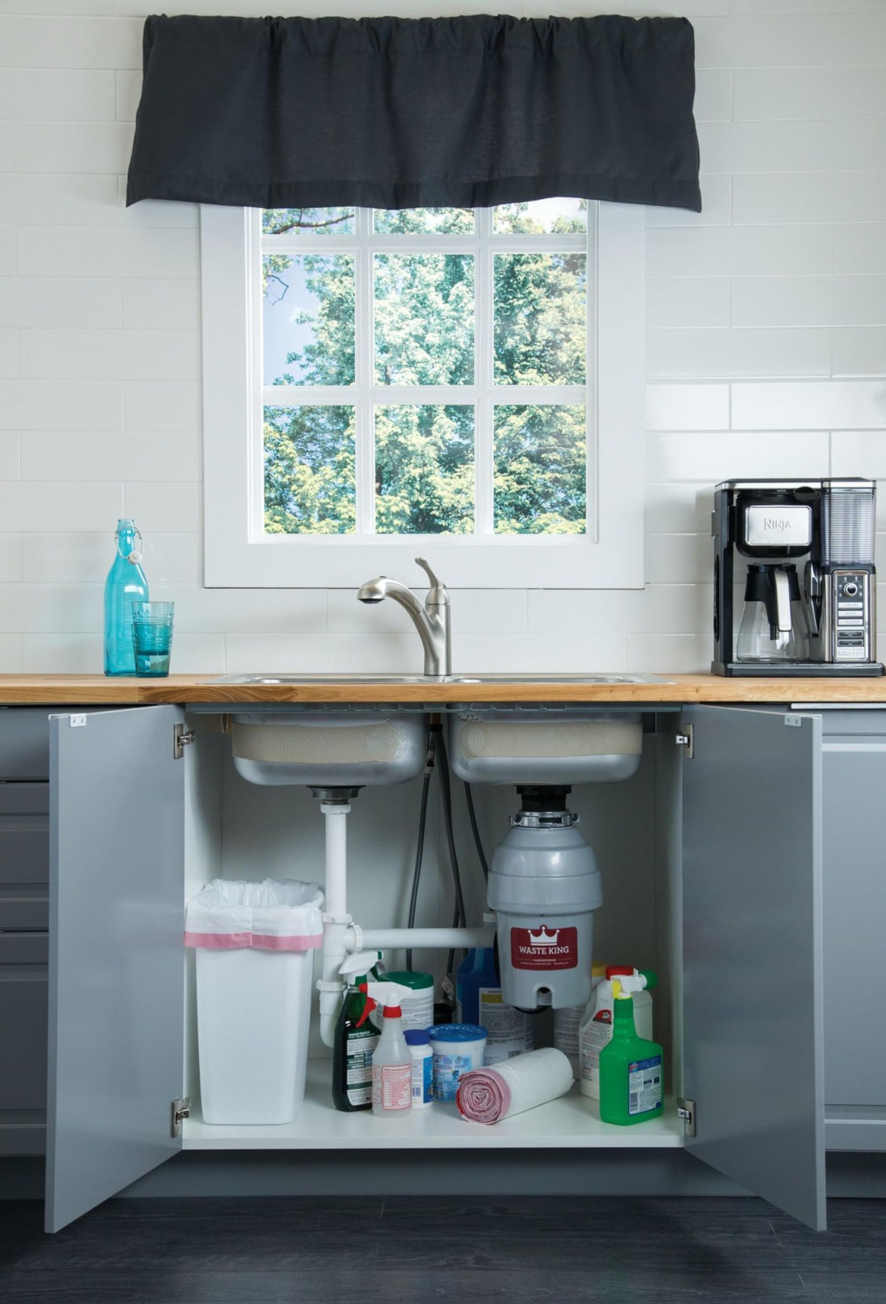 Buy now Waste King Garbage Disposal for Kitchen Sink with Power Cord, Food Waste Disposer, L-8000 at indiglob india