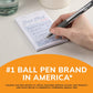BIC Glide Bold Blue Ballpoint Pens, Bold Point (1.6mm), 4-Count Pack, Retractable Ballpoint Pens With Comfortable Full Grip
