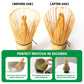 Buy now TEANAGOO MA-01 Japanese Matcha Ceremony Accessory, Matcha Whisk (Chasen), Traditional Scoop (Chashaku), Tea Spoon, Whisk Holder, The Perfect Set to Prepare a Traditional Cup of Matcha.… at indiglob india