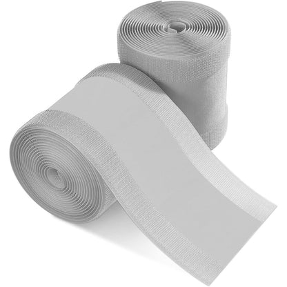 WILLBOND Carpet Cord Cover Cable Grip Floor Cover Cable Protector Management Only for Commercial Office Carpet(Black,19.69 ft)