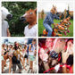MOLEZU Horse Head Mask for Adult, Brown Horse Head Latex Animal Mask, Novelty Halloween Costume for Masquerade Party.