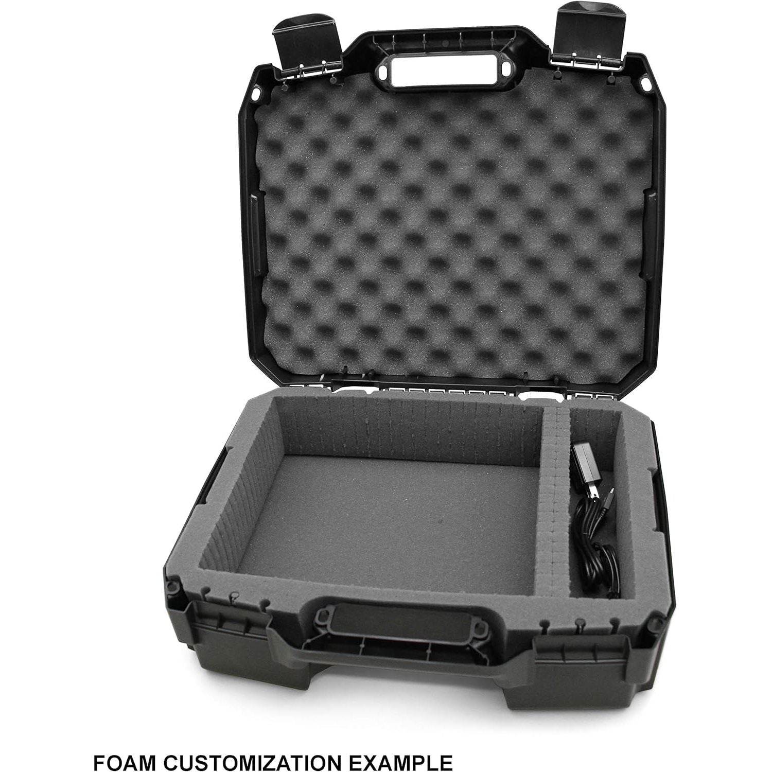 CASEMATIX Mixer Travel Case Compatible with ZOOM PodTrak P8, LiveTrak L8 - Hard Shell Case with Impact-Absorbing Foam Interior - My Store