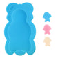 Baby Bath Cushion Infant Sponge Mat, Toddler & Newborn Bath Pad - Blue